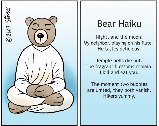 Bear Haiku 2